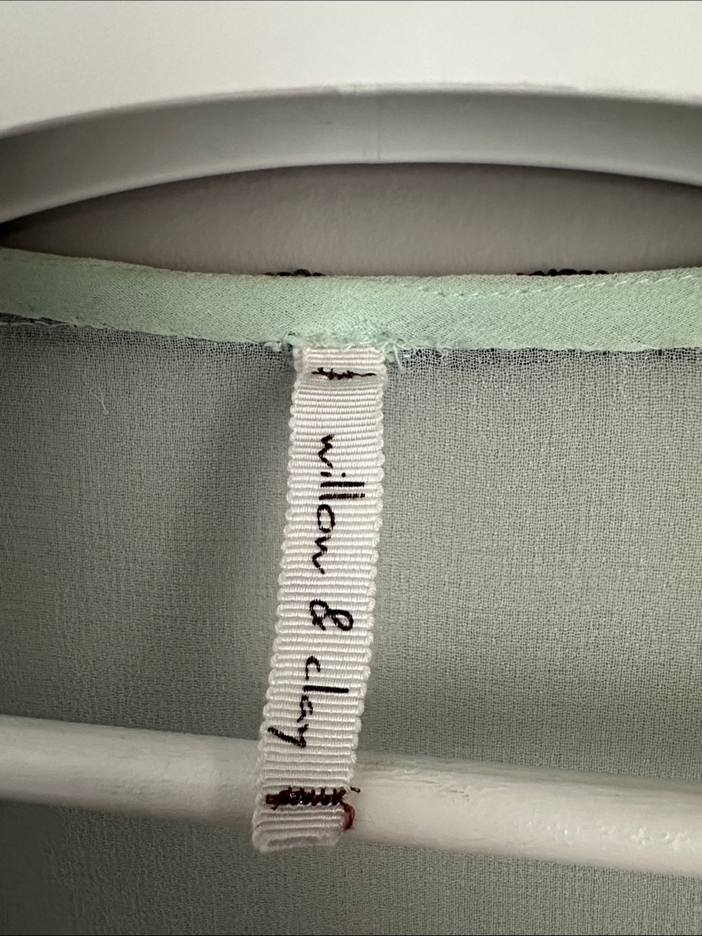 Willow & Clay Mint Green Beaded Tank Top - Picture 2 of 15